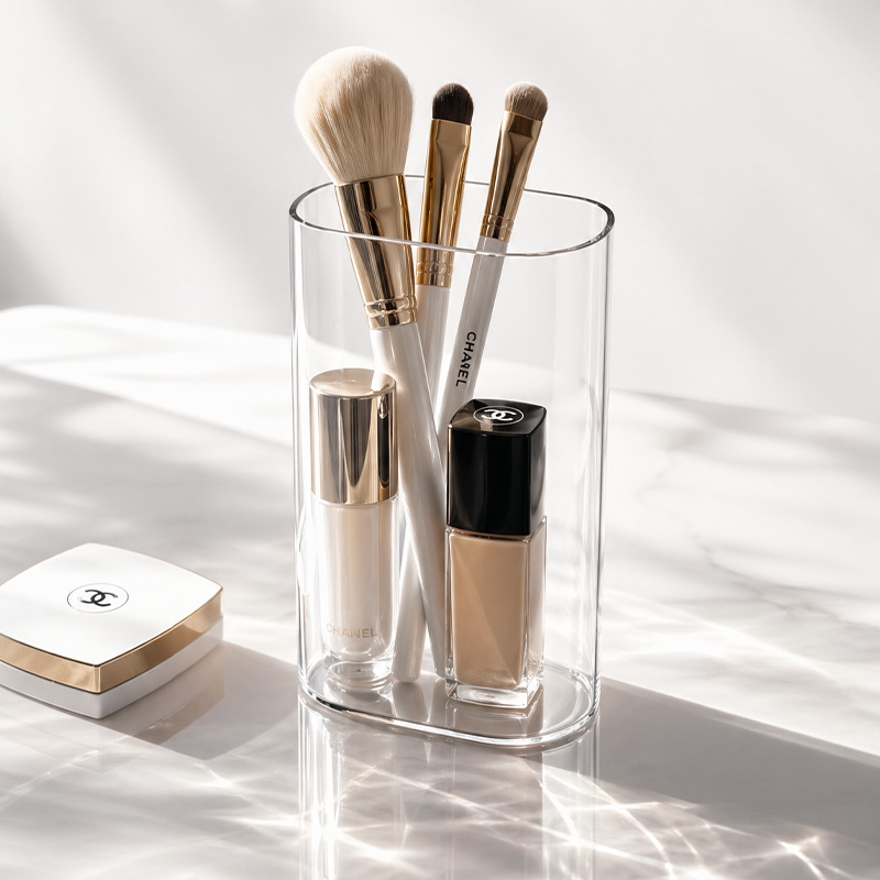 Pen Holder Organizer - Makeup Brush Holder, Large Capacity Cosmetic
