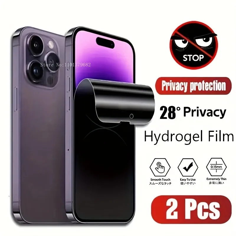 Monitor Privacy Screen - 2-Pack Privacy Screen Protector for iPhone