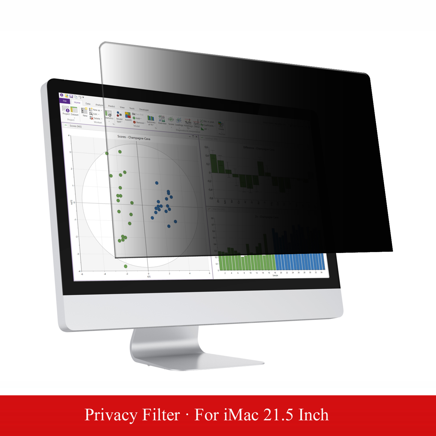 Monitor Privacy Screen - 21.5 inch Anti-Glare Computer Privacy Filter