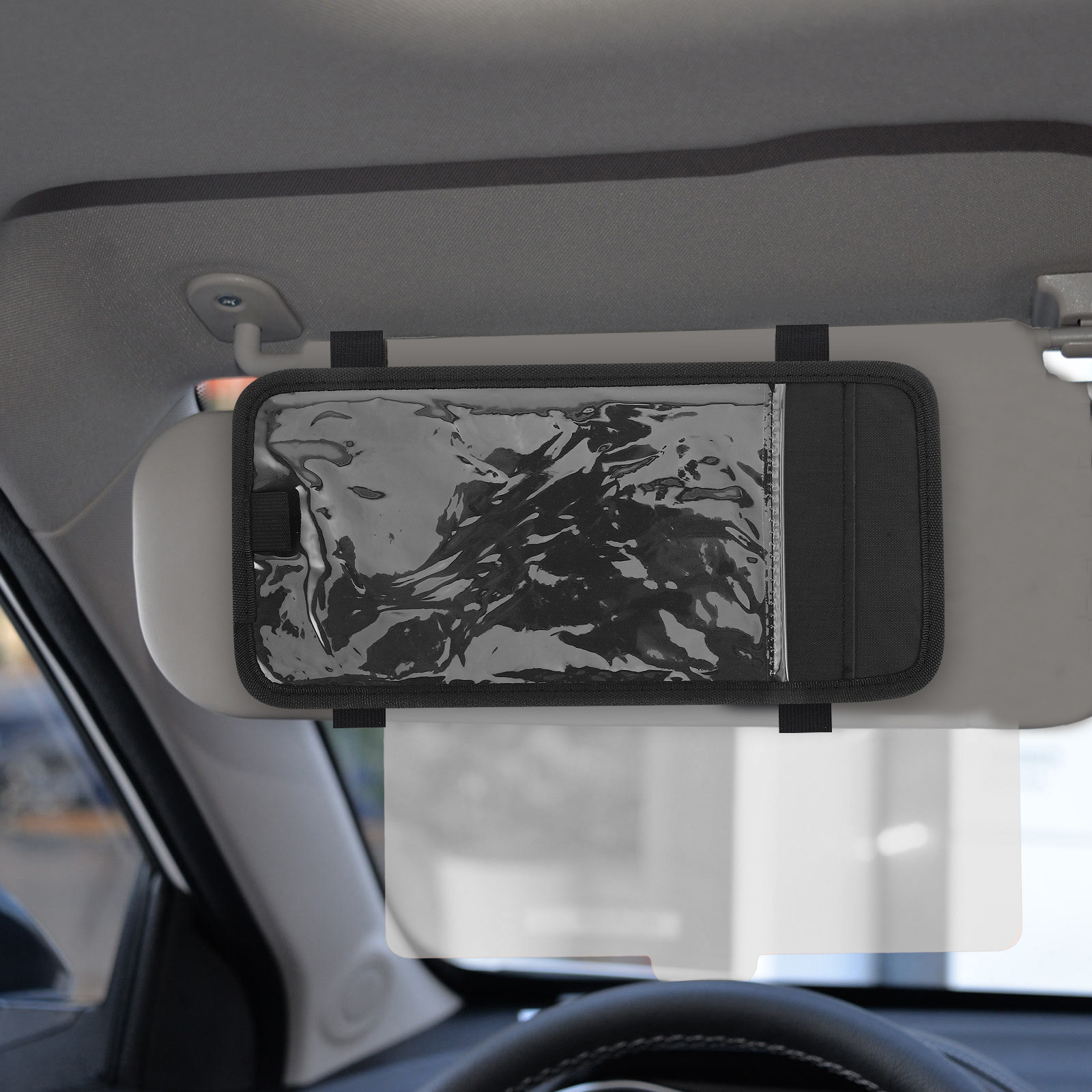 Pen Holder Organizer - Handicap Placard Holder for Car Visor