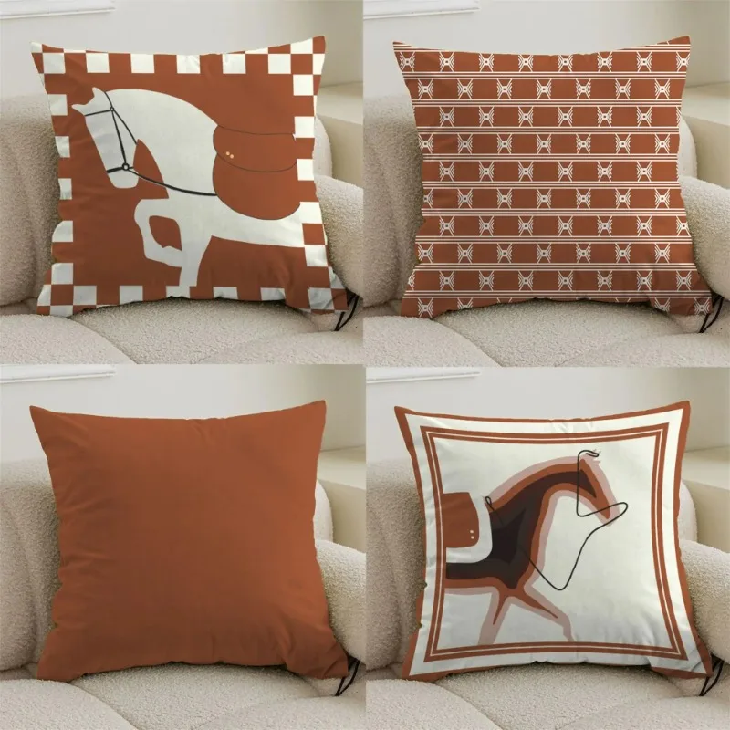 Home Office 2024 - Modern Simple Geometric Luxury Pony Print