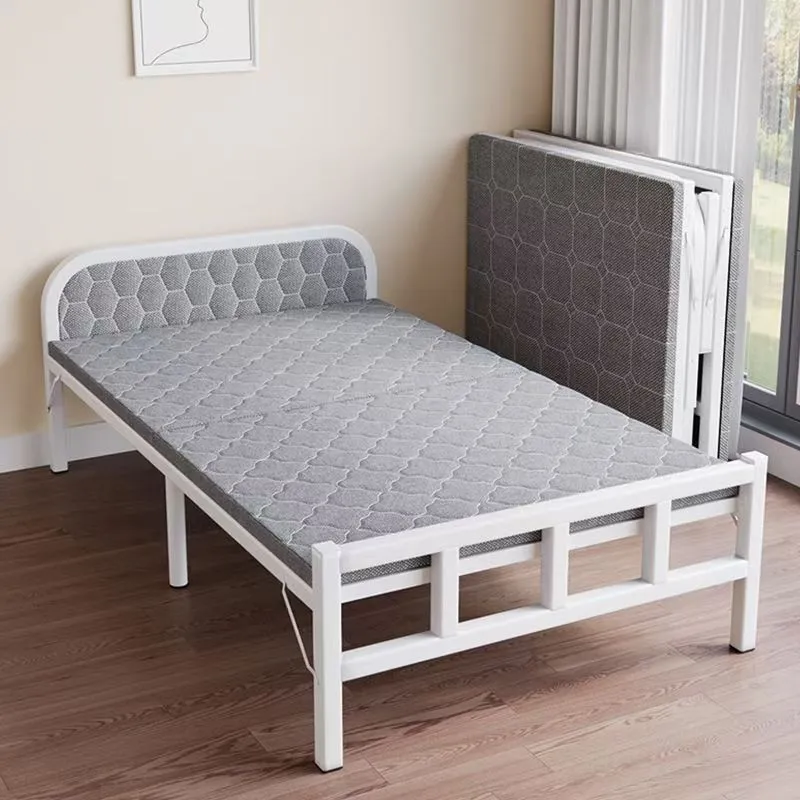 Home Office Furniture - Single Folding Bed Outdoor Wrought Iron
