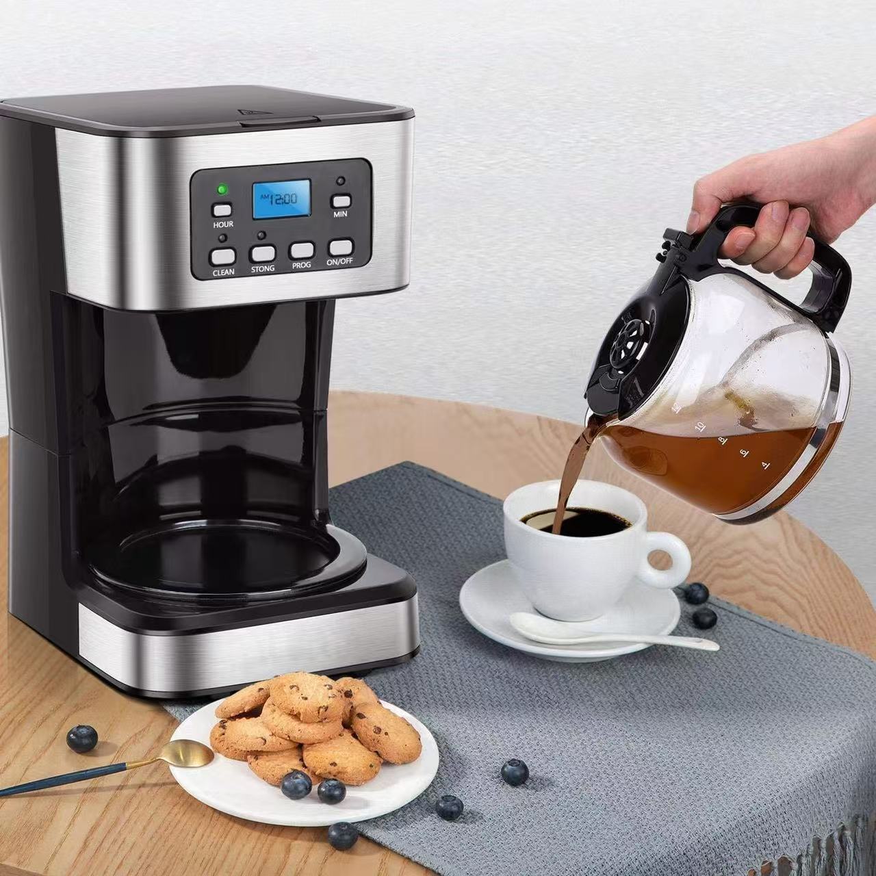 Home Office Programmer - Programmable Coffee Maker Regular & Strong