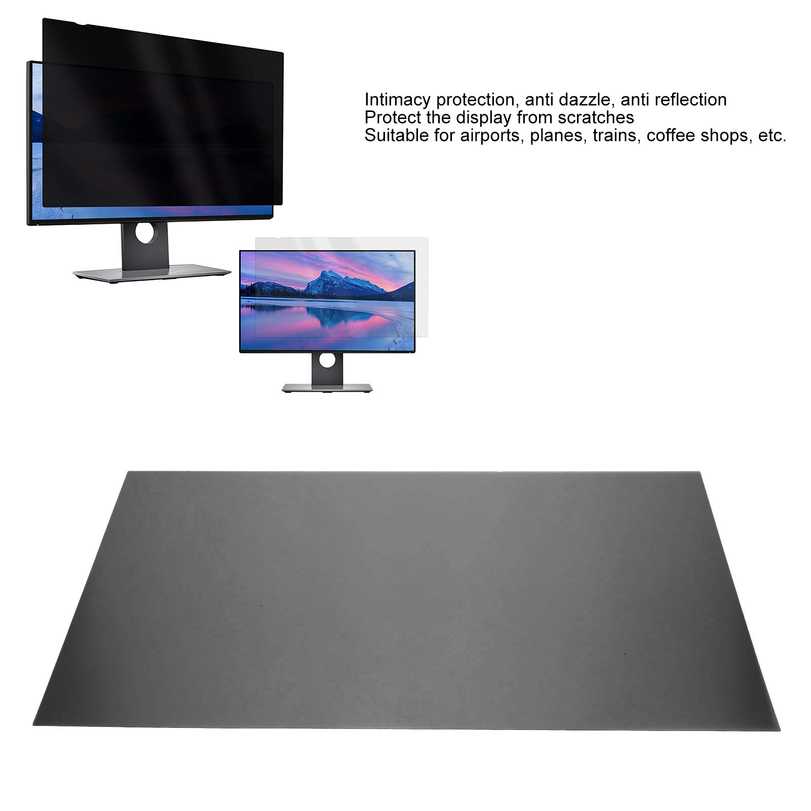 2 Pcs 24 Inch Computer Privacy - Monitor Privacy Screen review and price
