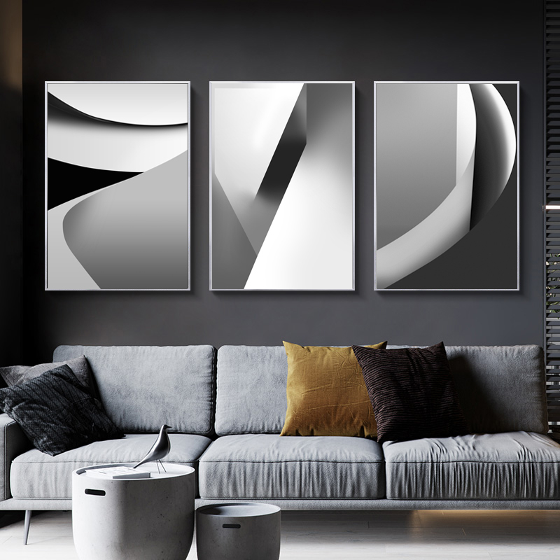 Nordic Canvas Painting Black W - Home Office York review and price