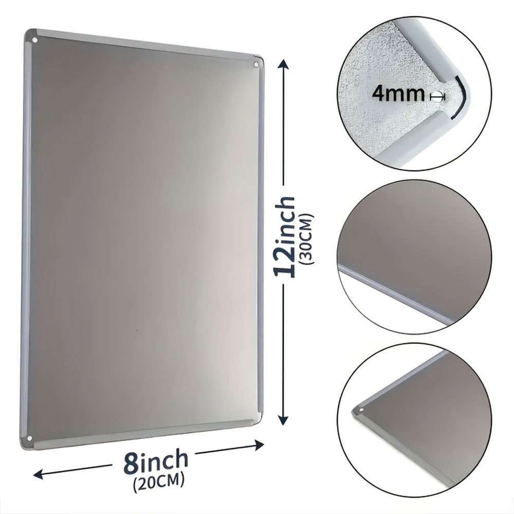 DIY Customizable Metal Wall Pl - Home Office Gif review and price