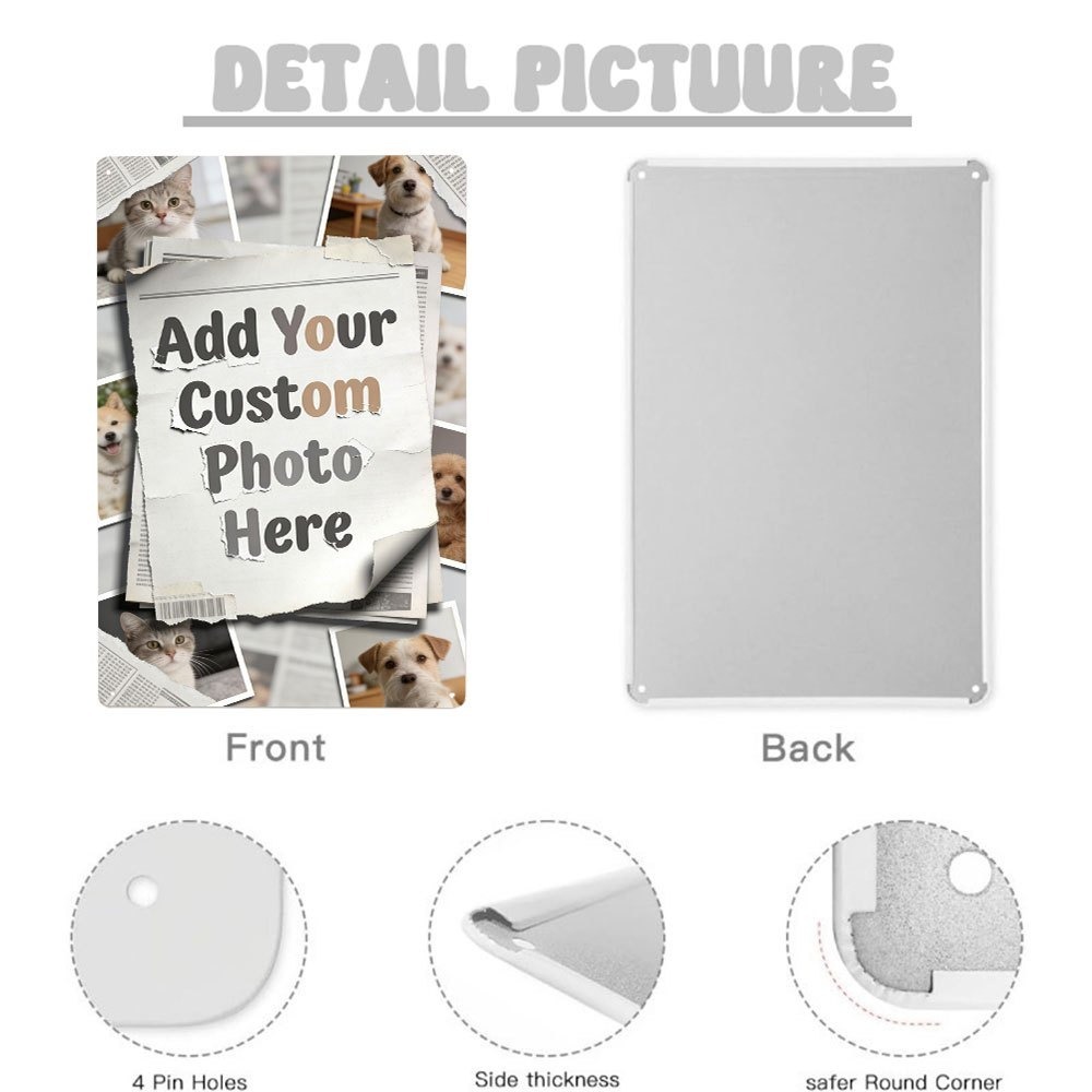 DIY Customizable Metal Wall Pl - Home Office Gif review and price