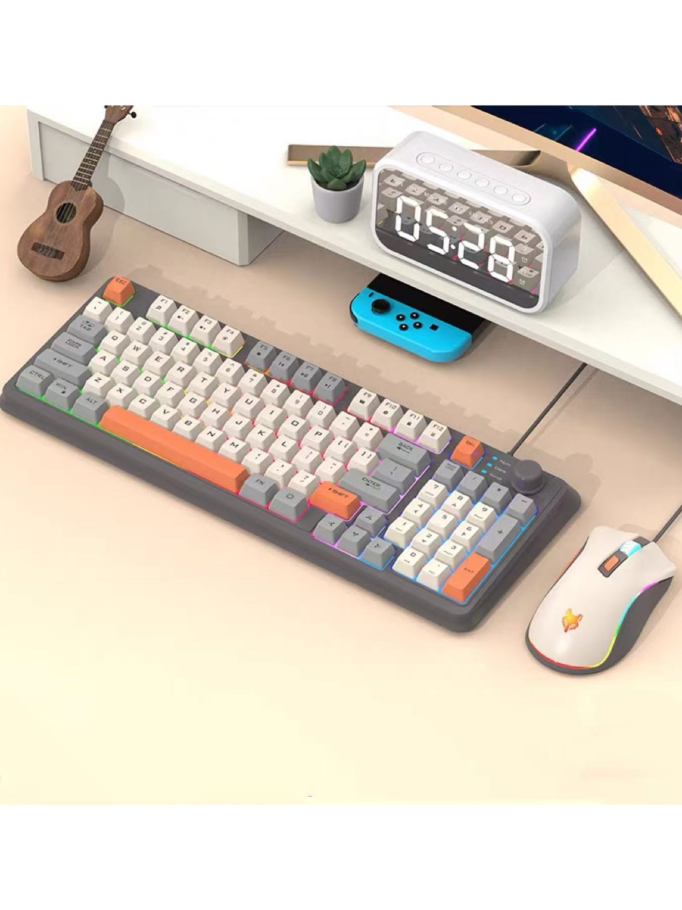 K820 USB Wired Gaming Keyboard - Home Office Uk Number review and price