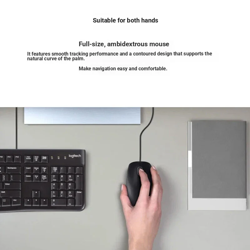 Logitech MK120 Wired Keyboard  - Home Office Uk Number review and price