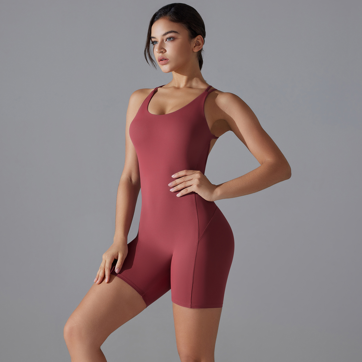 Yoga Set Sexy Backless Sporty  - Home Office Romance review and price