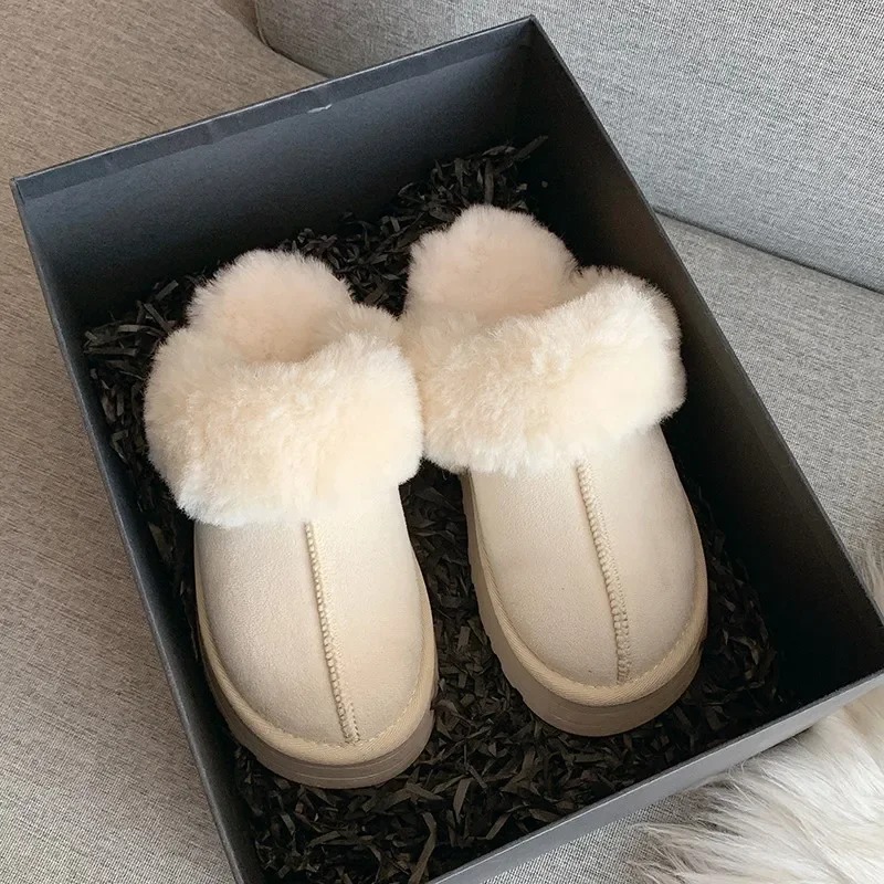 2024 NeW Fur Slippers Women Wi - Home Office 2024 review and price