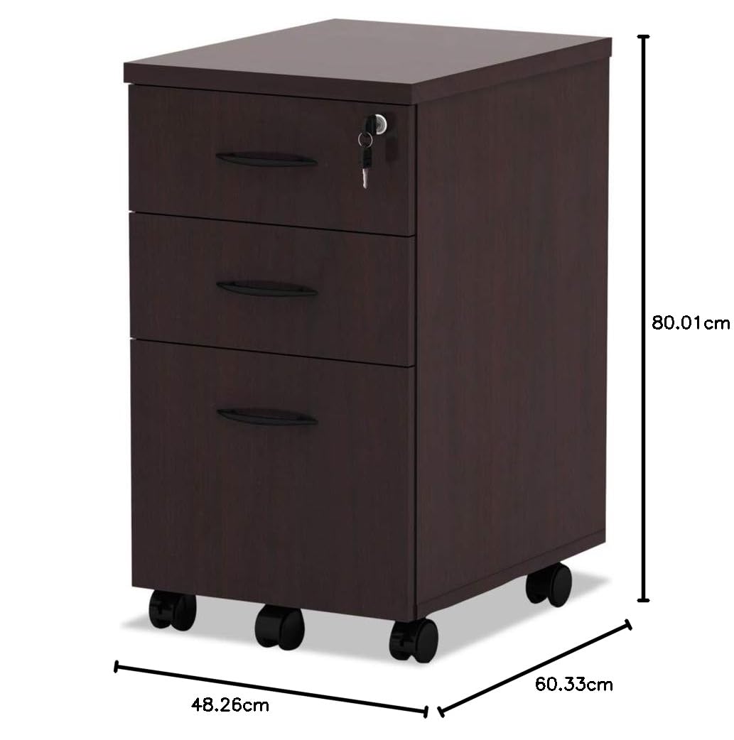 Mobile Pedestal File Cabinet 3 - Drawer Pedestal Cabinet review and price