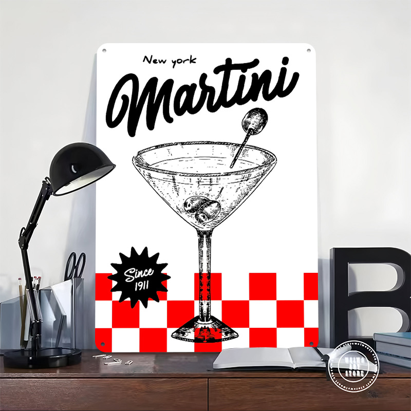 New York Martini Vintage Poste - Home Office York review and price