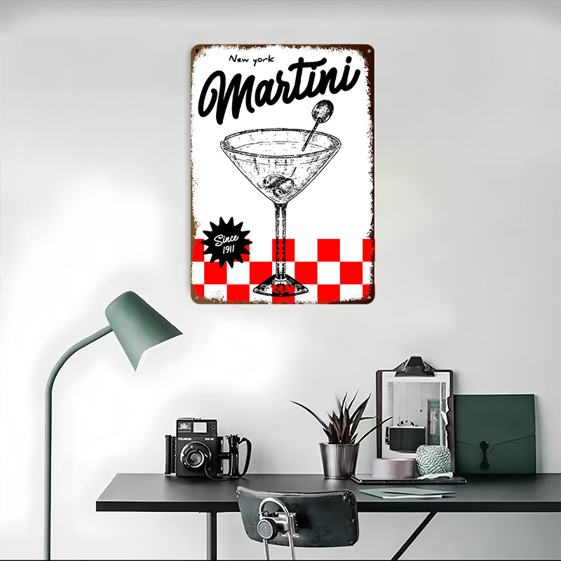 New York Martini Vintage Poste - Home Office York review and price