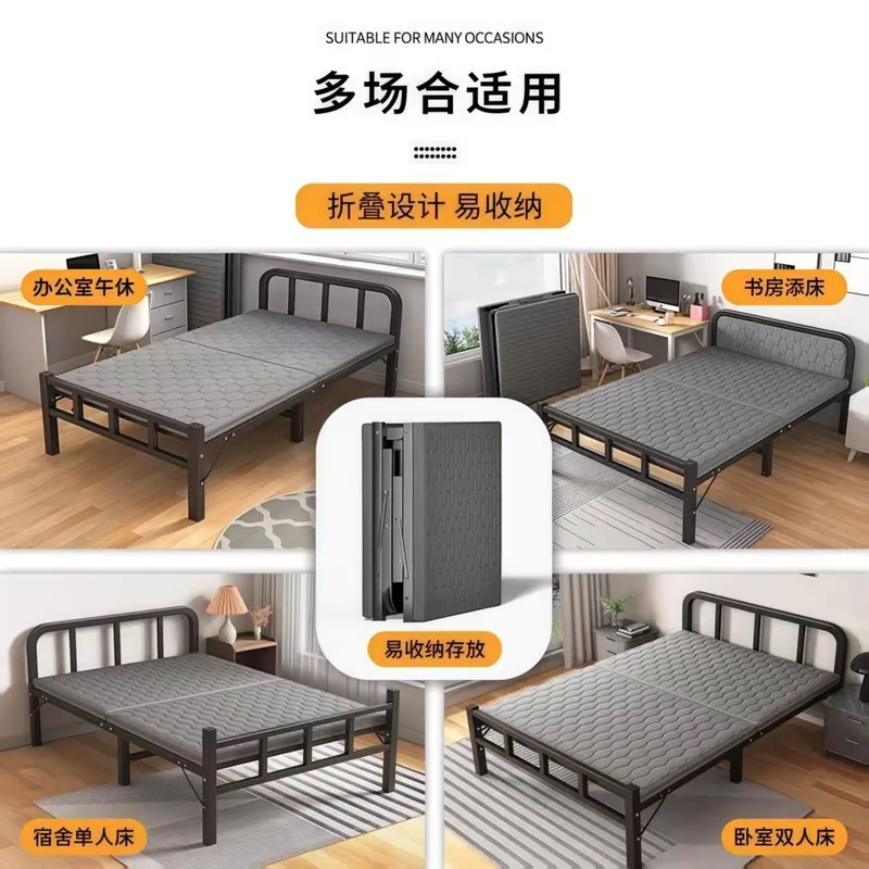 Adult Folding Bed Single Iron  - Home Office Furniture review and price
