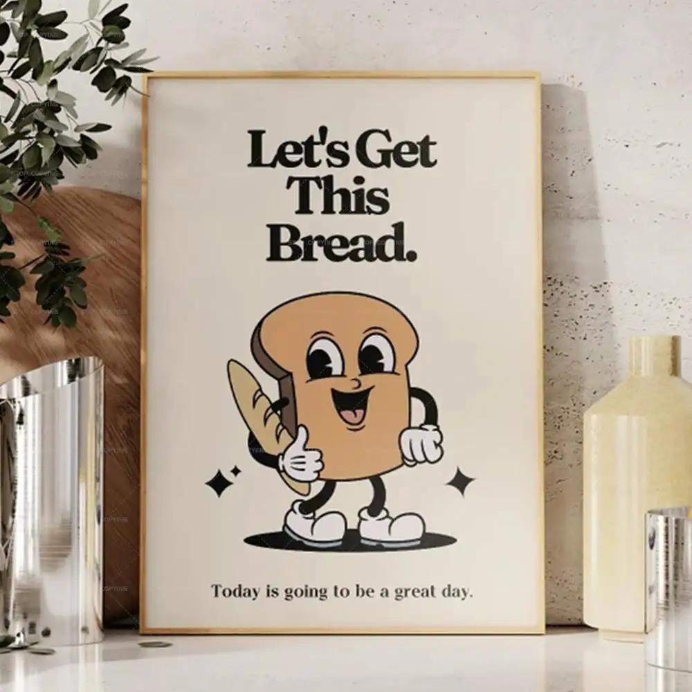 Retro Mascot Lets Get This Bre - Home Office Gif review and price