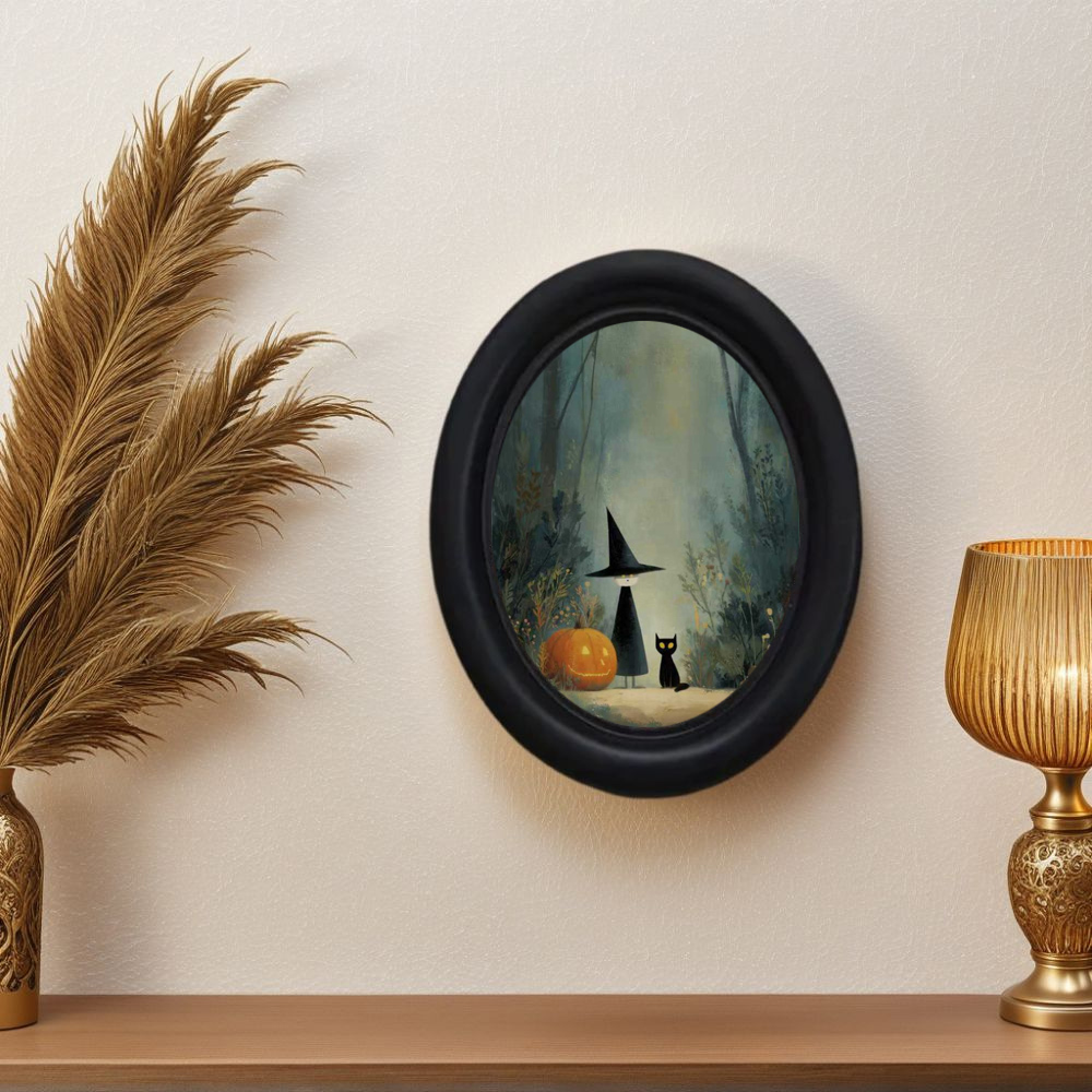 A 3D Vintage Halloween Witch a - Home Office Furniture review and price