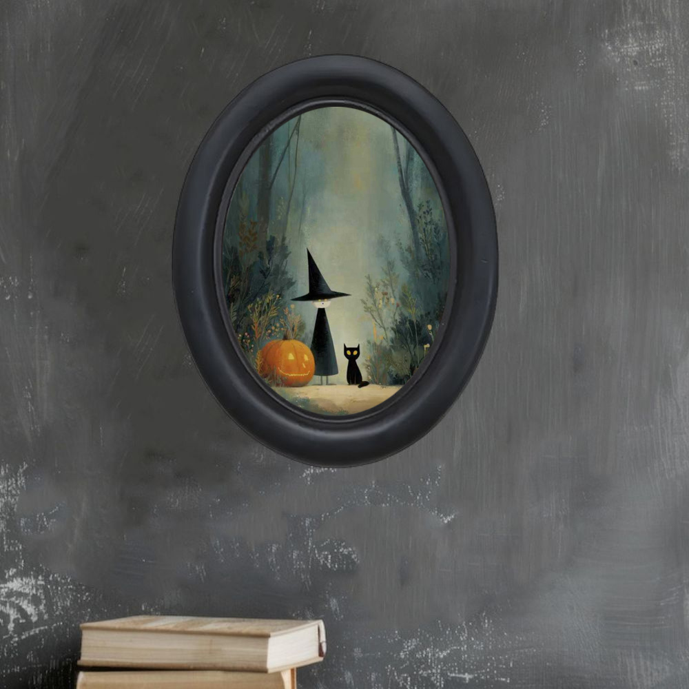A 3D Vintage Halloween Witch a - Home Office Furniture review and price