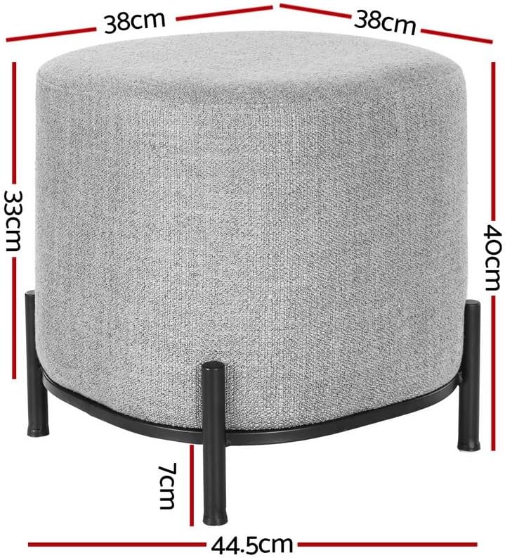 **/Ottoman, Round Footstool Lo - Home Office Furniture review and price