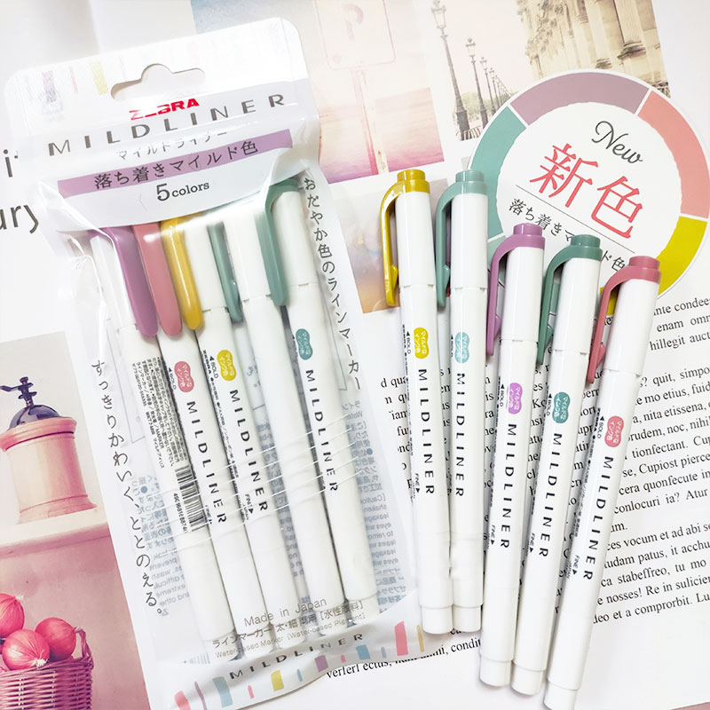 NEW zebra mildliner highlighte - Copic Marker Sketch review and price