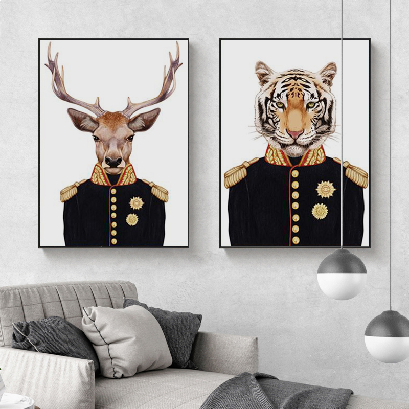 Vintage General Animals Canvas - Home Office York review and price