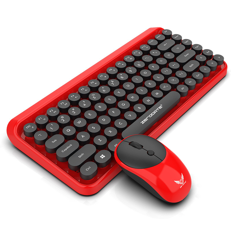 84 Key Punk Retro DOT Keyboard - Home Office Uk Number review and price
