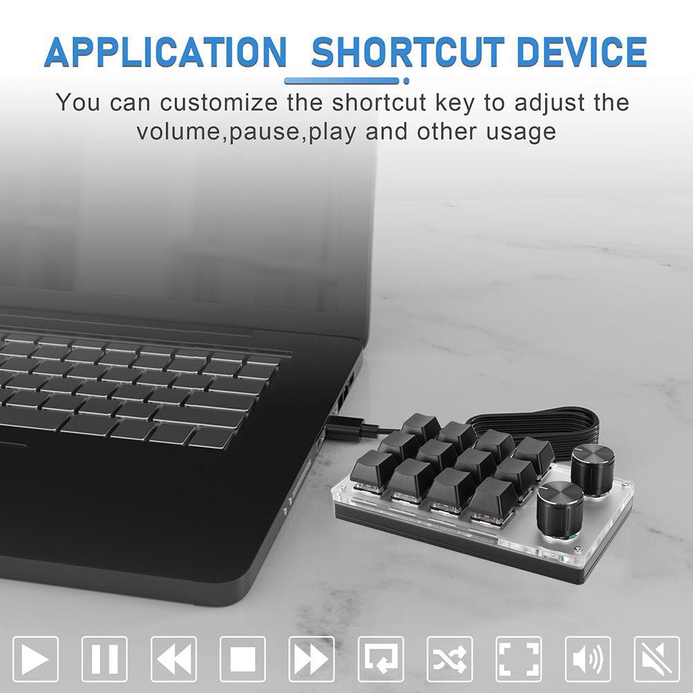 12 Key 2 Knob Programming Macr - Home Office Programmer review and price