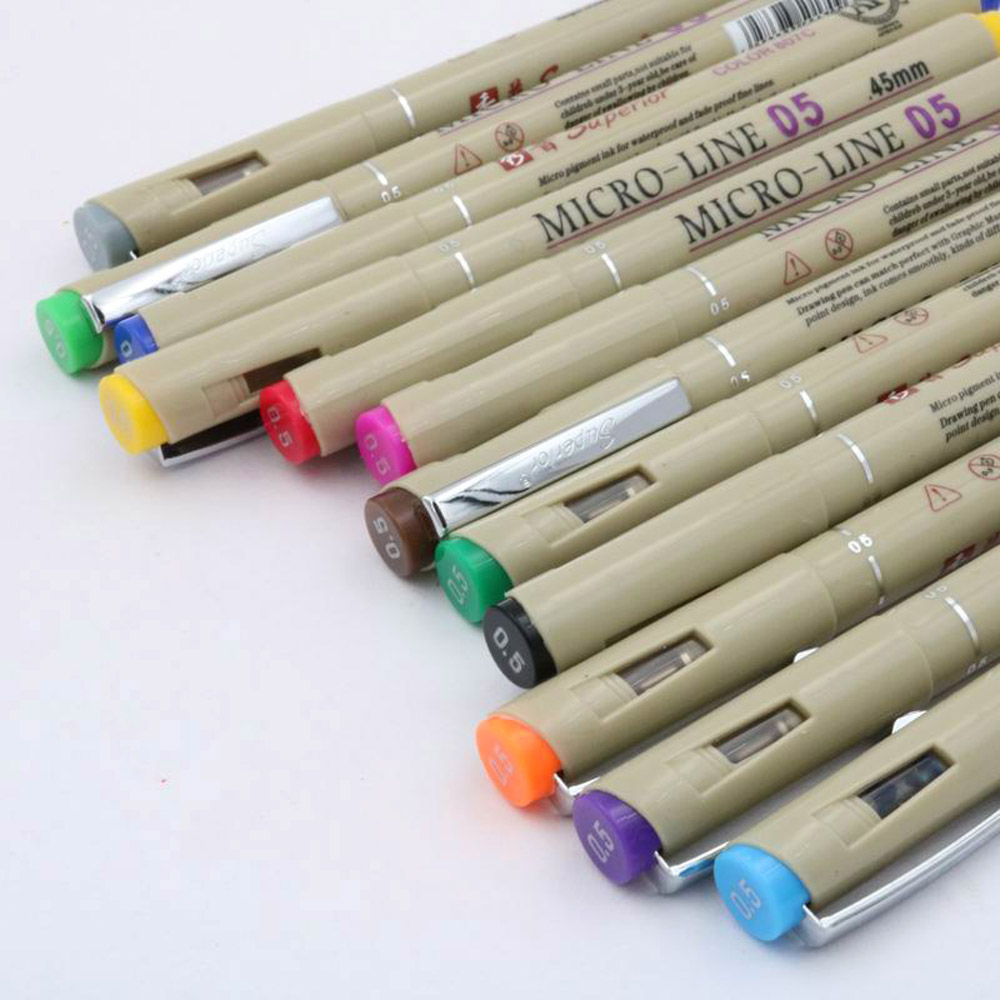 12 Colors Porous-Point Pens Dr - Copic Marker Sketch review and price