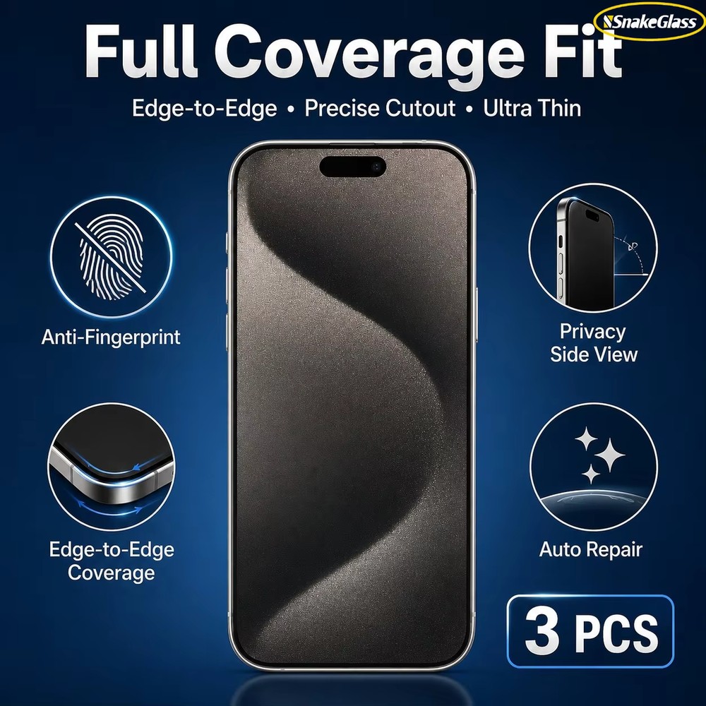 3PCS Matte Privacy Hydrogel Fi - Monitor Privacy Screen review and price