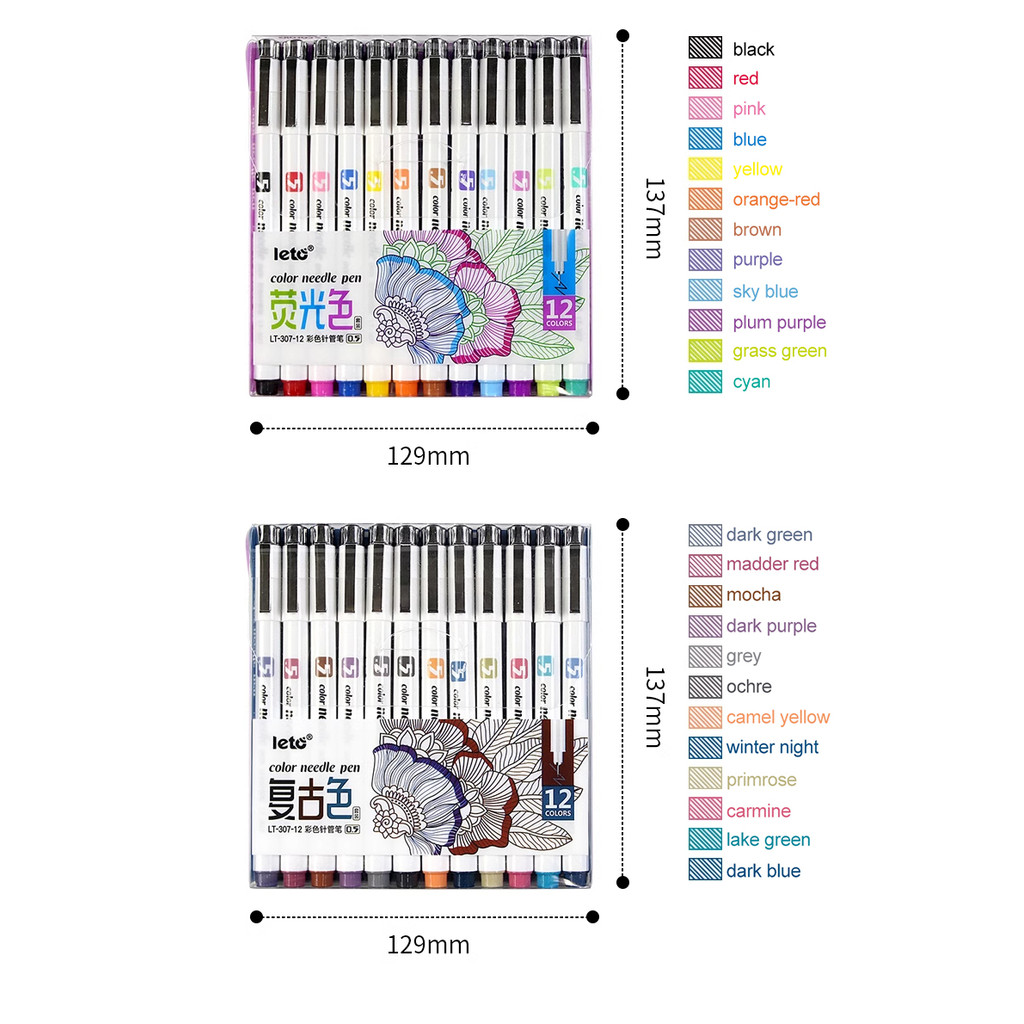 Fine liner Needle Pen 12pcs Se - Copic Marker Sketch review and price