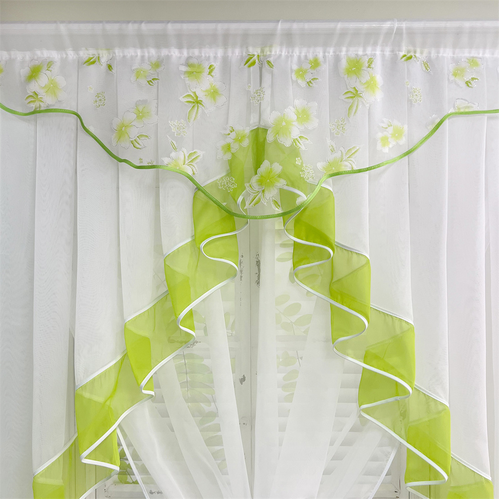 Blossom Print Sheer Curtains S - Home Office Romance review and price