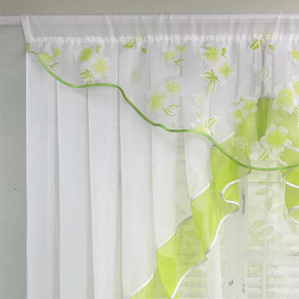 Blossom Print Sheer Curtains S - Home Office Romance review and price