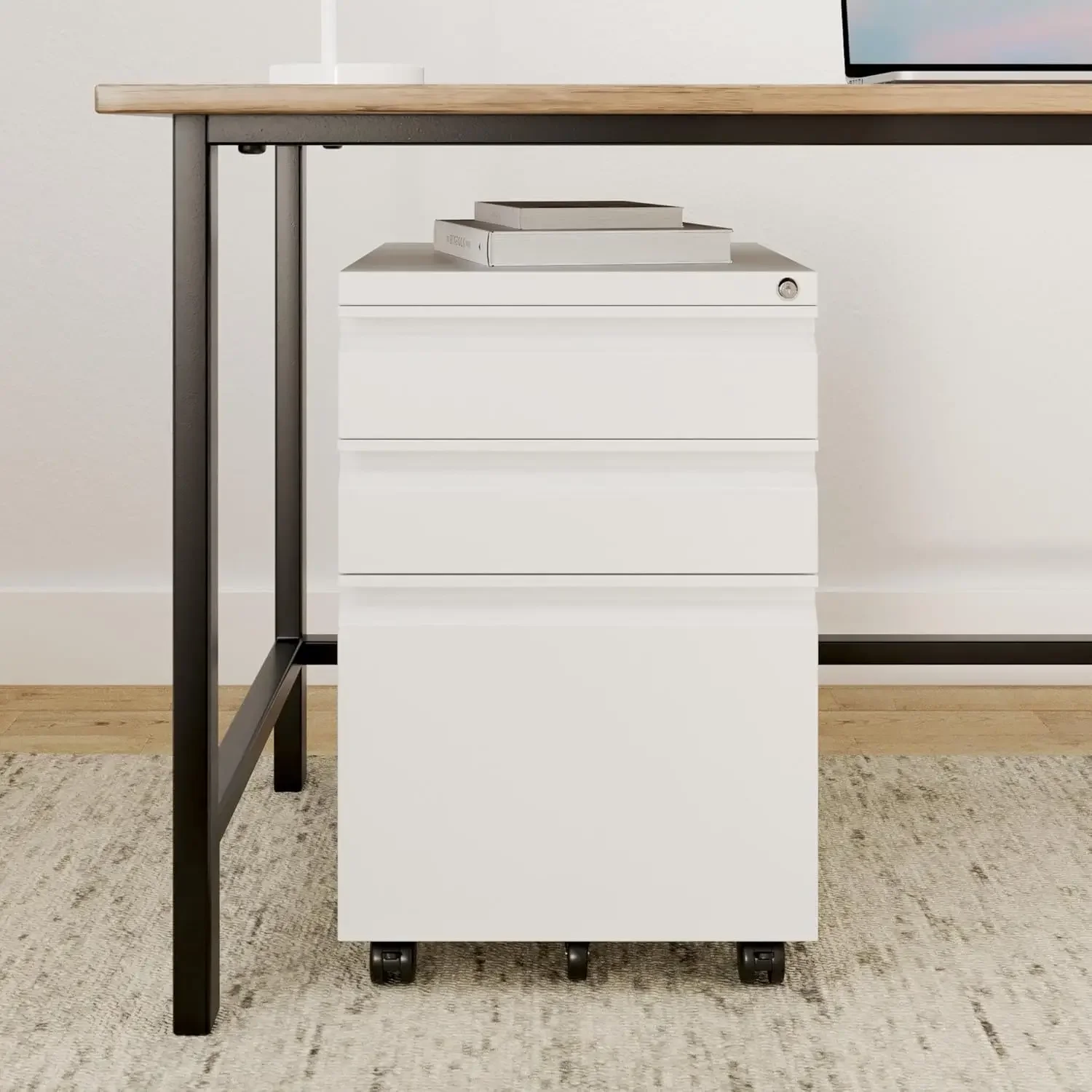 Mount It 3 Drawer File Cabinet - Drawer Pedestal Cabinet review and price