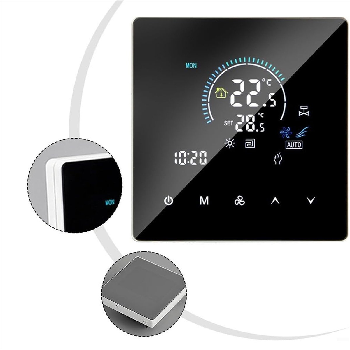 DT81 WiFi Smart Thermostat Rem - Home Office Programmer review and price
