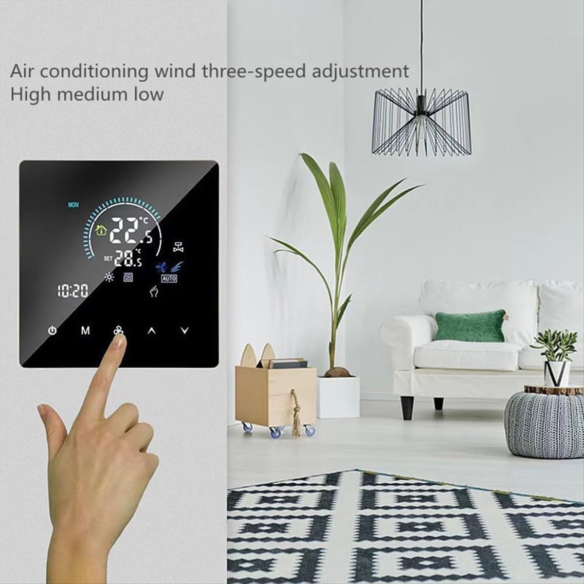 DT81 WiFi Smart Thermostat Rem - Home Office Programmer review and price
