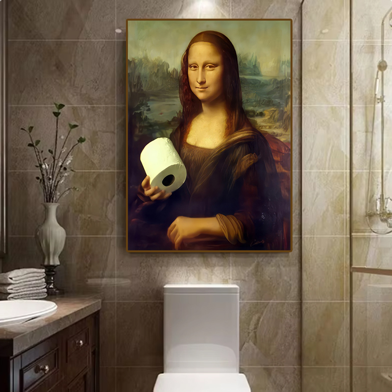1pc Funny Abstract Bathroom To - Home Office Furniture review and price