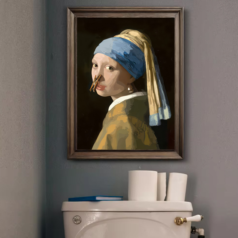1pc Funny Abstract Bathroom To - Home Office Furniture review and price