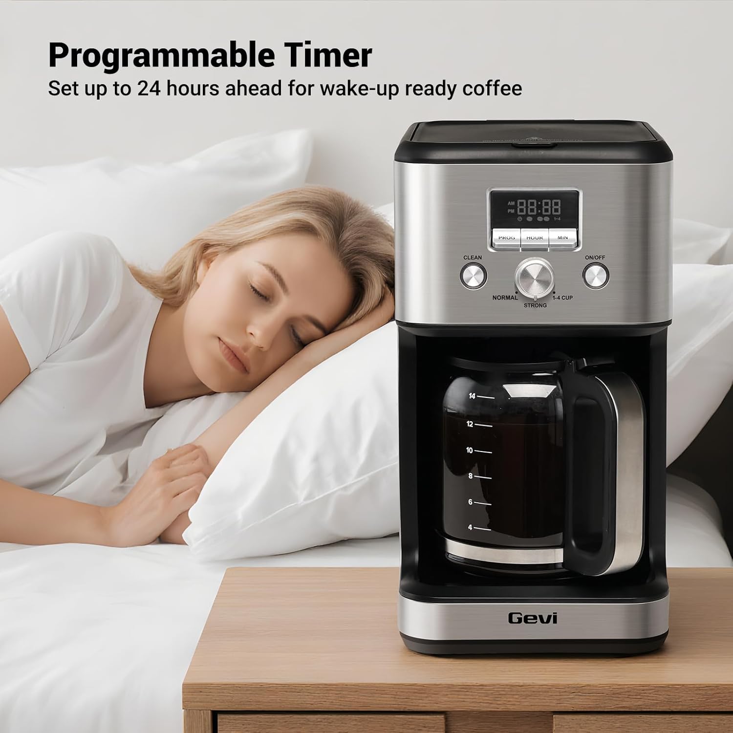 Programmable Coffee Maker, 14- - Home Office Programmer review and price