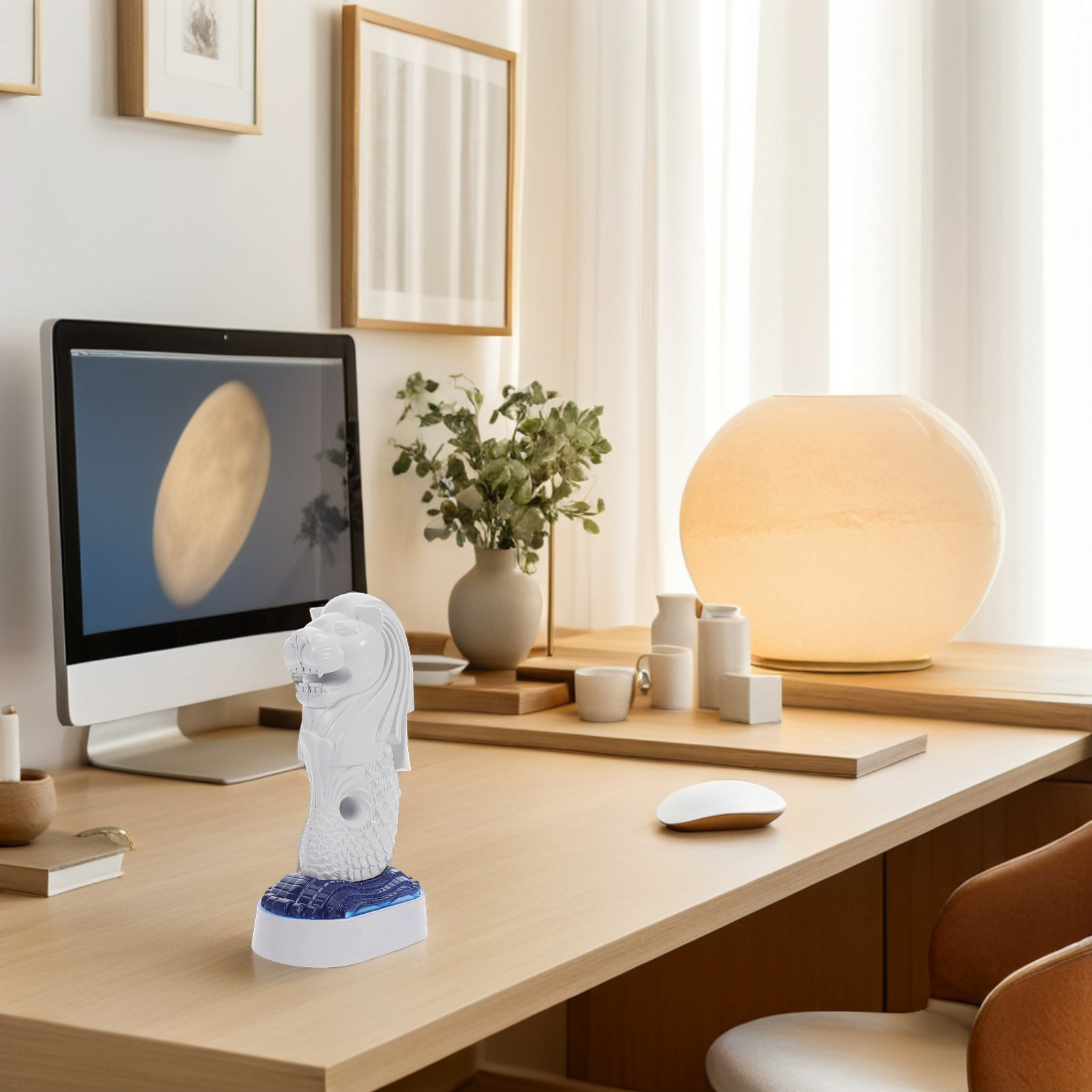 Singapore Merlion Tabletop Orn - Home Office Singapore review and price
