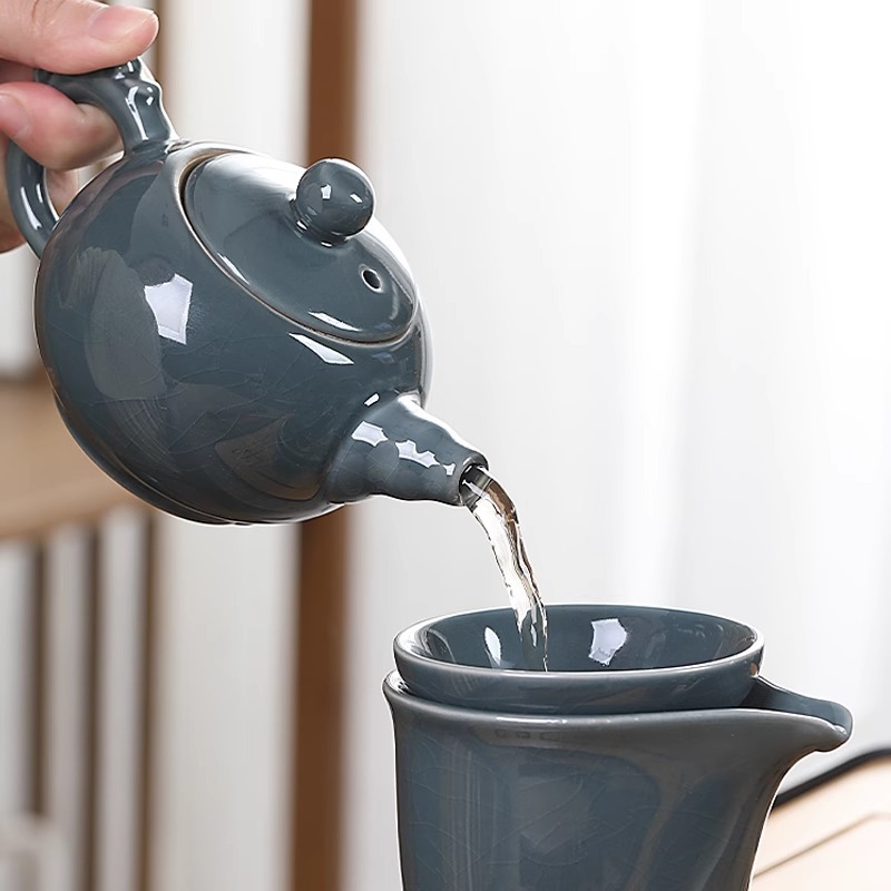 Geyao Kung Fu Tea Set for Home - Home Office Gif review and price