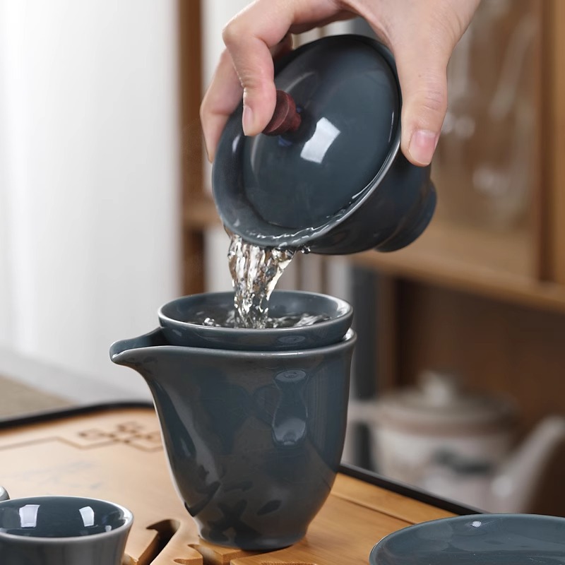 Geyao Kung Fu Tea Set for Home - Home Office Gif review and price