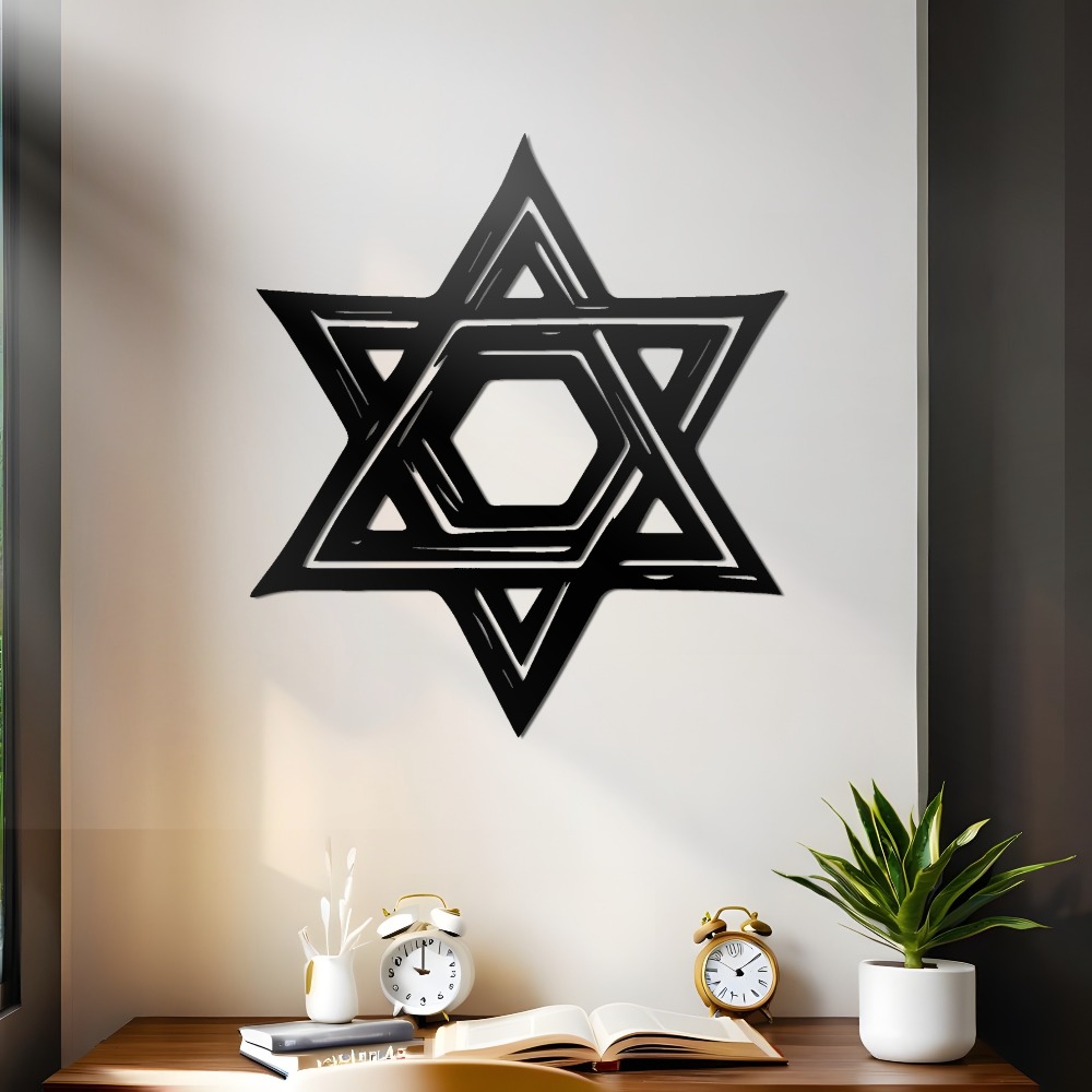 CIFBUY Iron Wall Art Star of D - Home Office For review and price