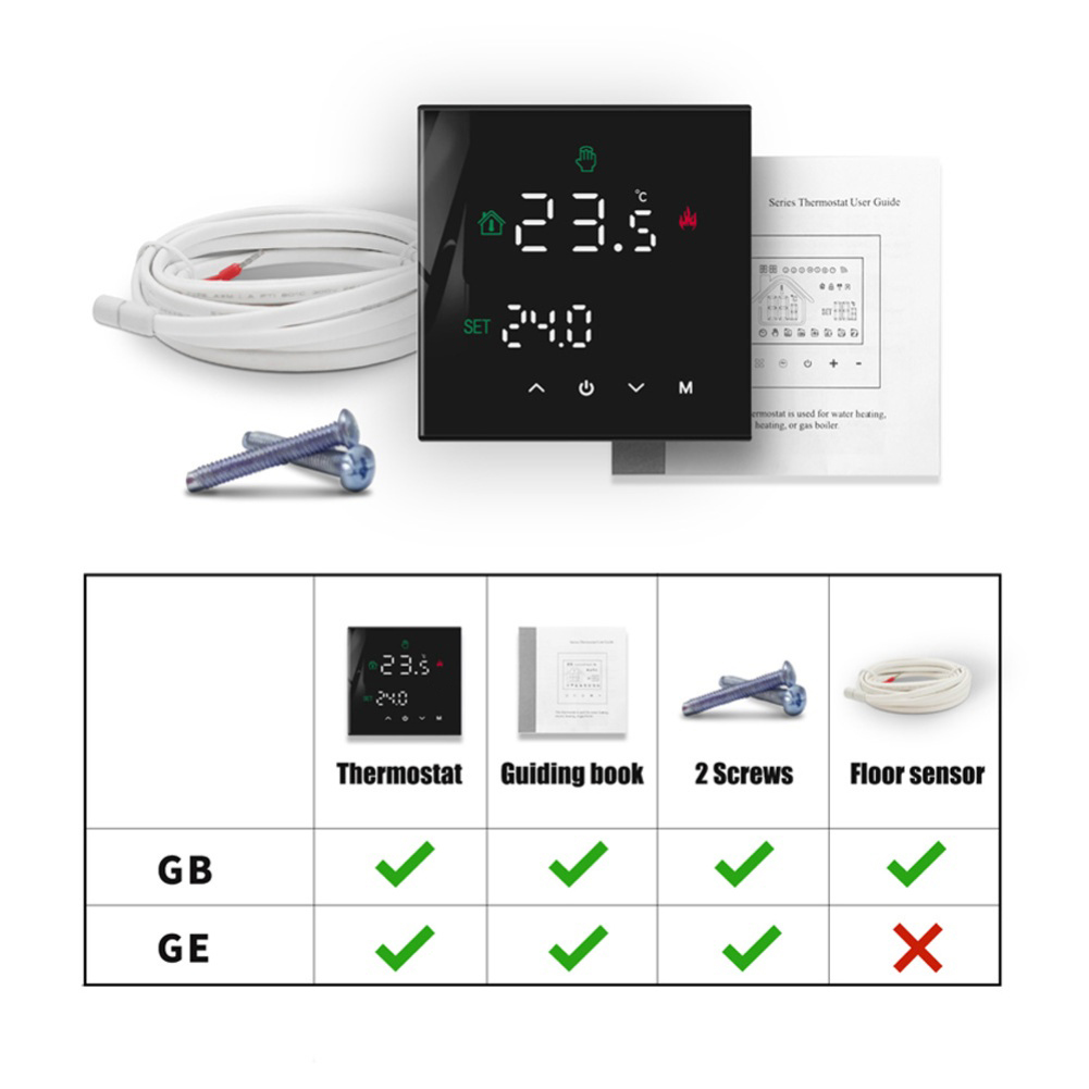 LCD Touch Screen Temperature R - Home Office Programmer review and price