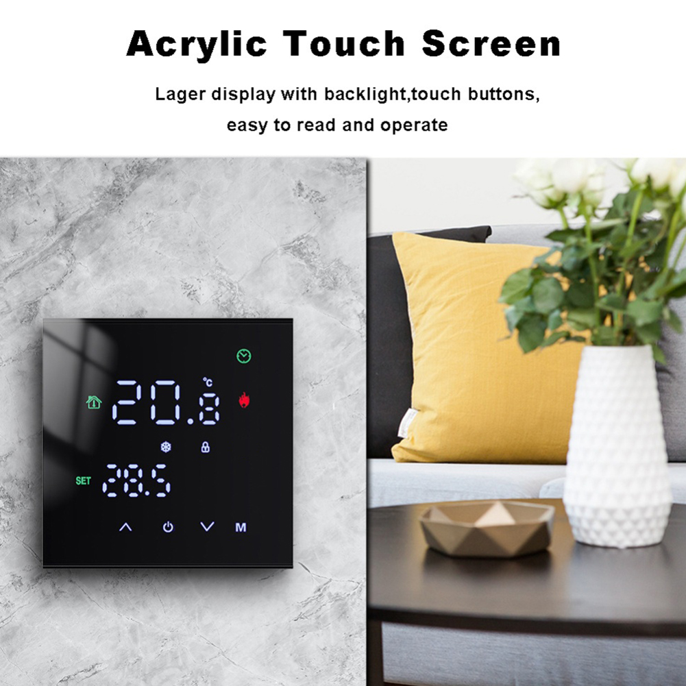 LCD Touch Screen Temperature R - Home Office Programmer review and price