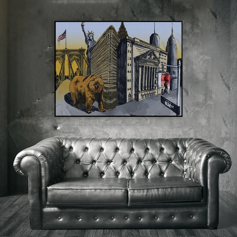 Bear Artwork | New York | Bear - Home Office York review and price