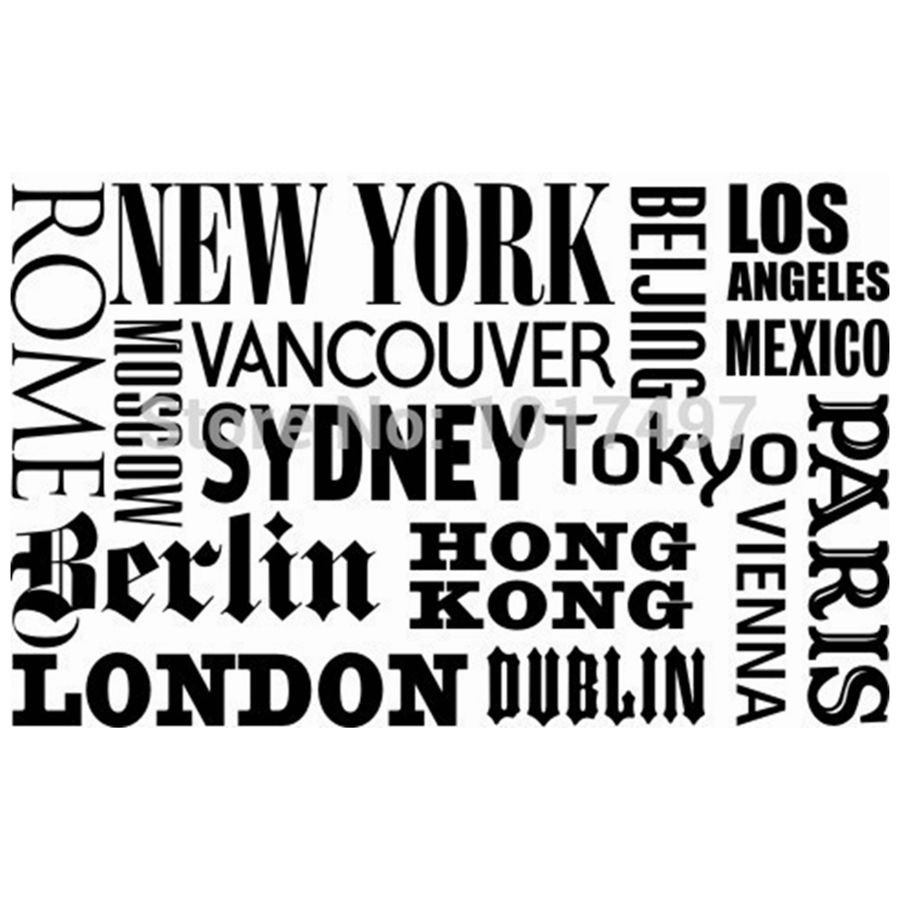New York London Paris Quote wa - Home Office York review and price