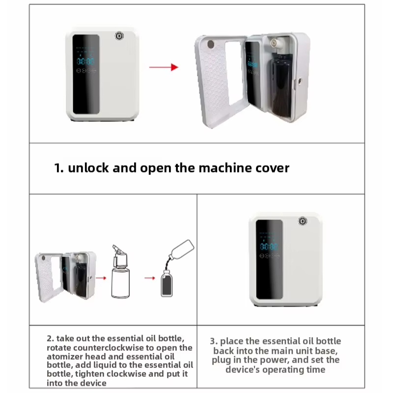 500ml Smart Aroma Diffuser wit - Home Office Programmer review and price