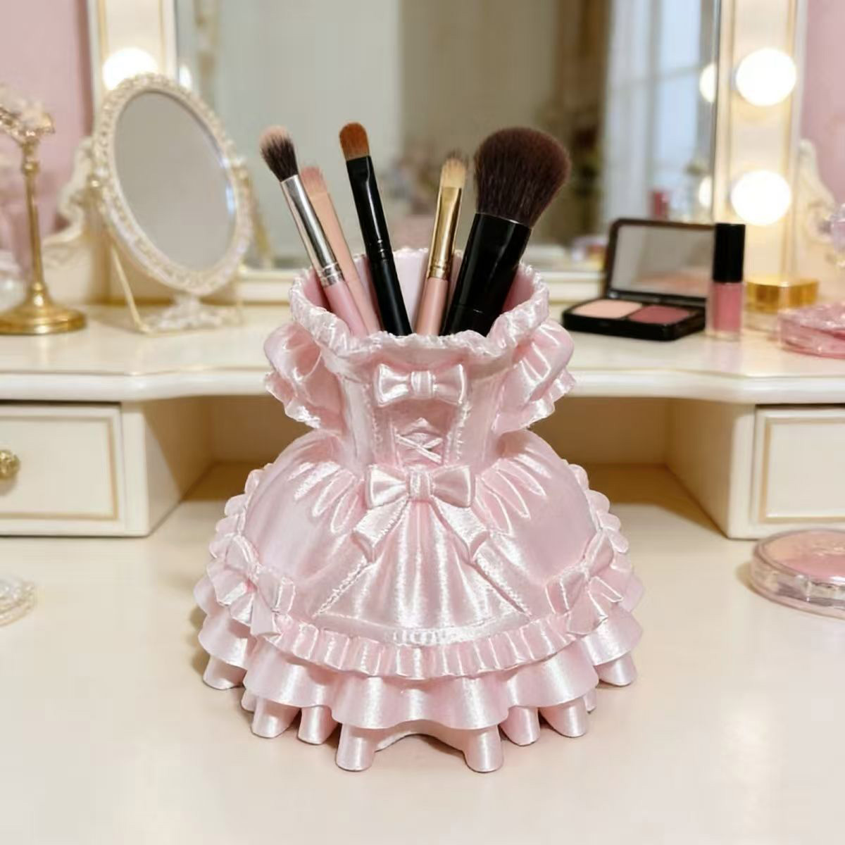 Princess Dress Makeup Brush Ho - Pen Holder Organizer review and price