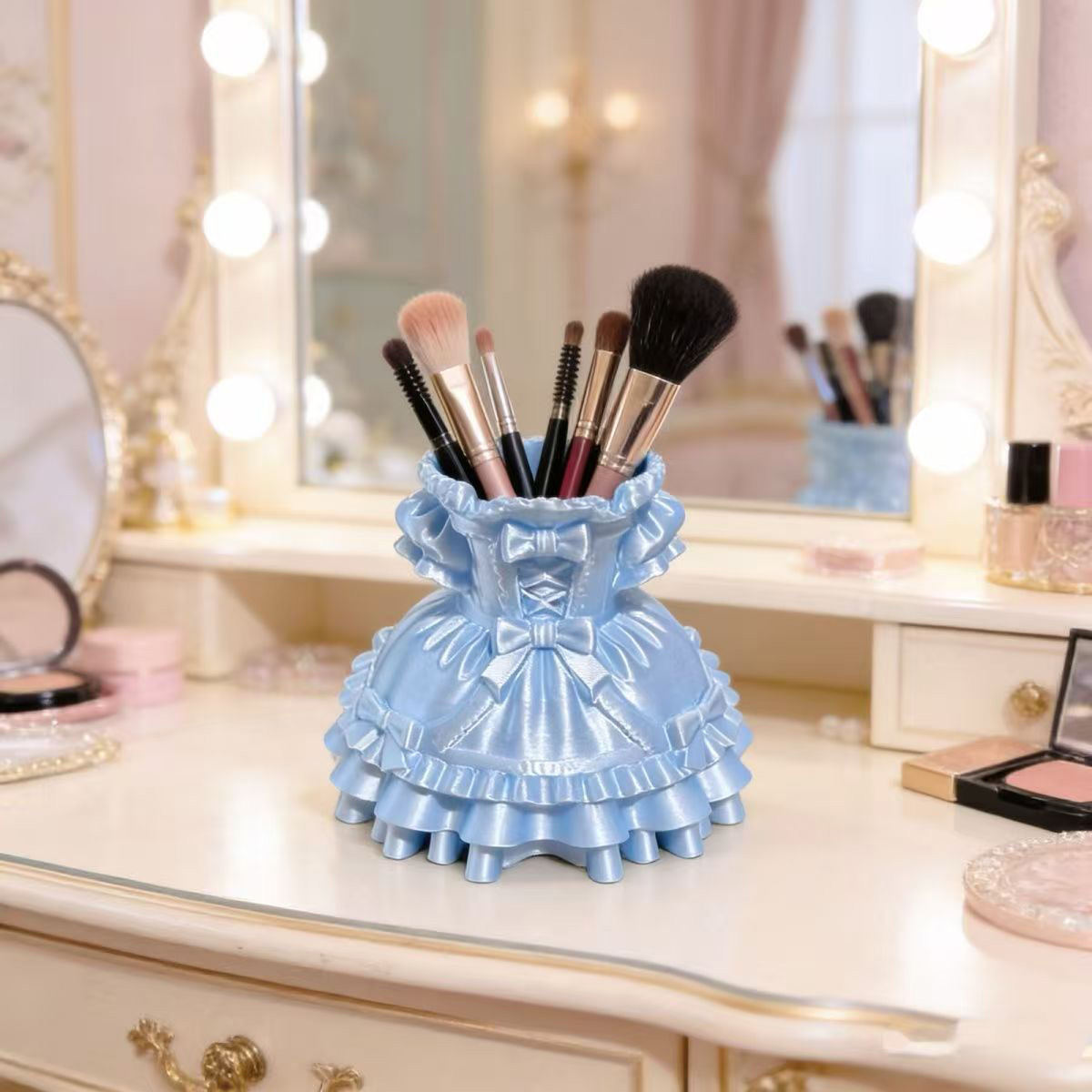 Princess Dress Makeup Brush Ho - Pen Holder Organizer review and price