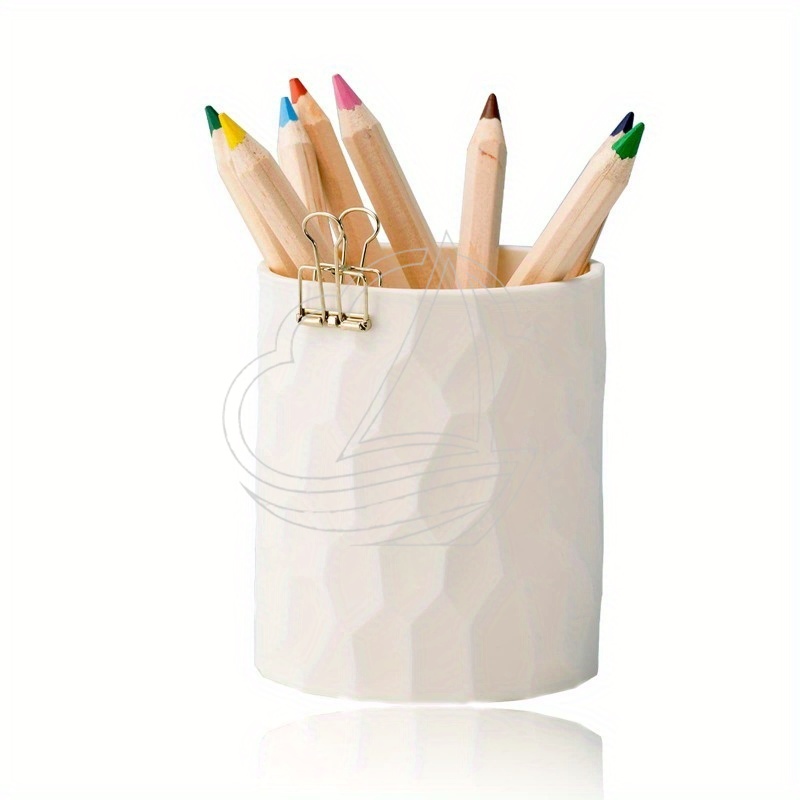 White Silicone Pen Holder Desk - Pen Holder Organizer review and price